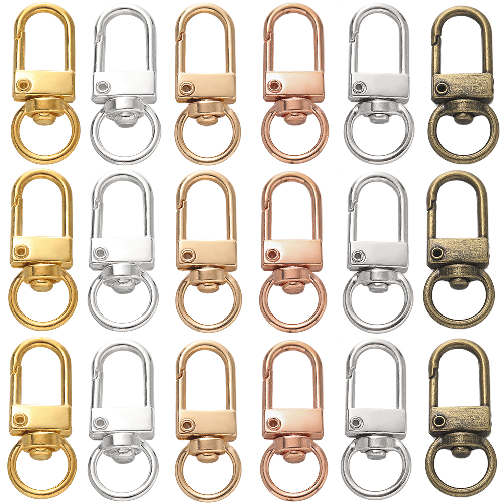 Jewelry Making Supplies - 10pcs/pack Rotating Dog Buckle Snap Lobster