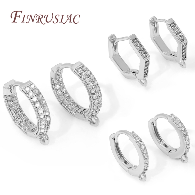 Jewelry Making Gold Wire - Rhodium-plated Ear Wires,Round Earring Hooks,Earring Fixtures,DIY