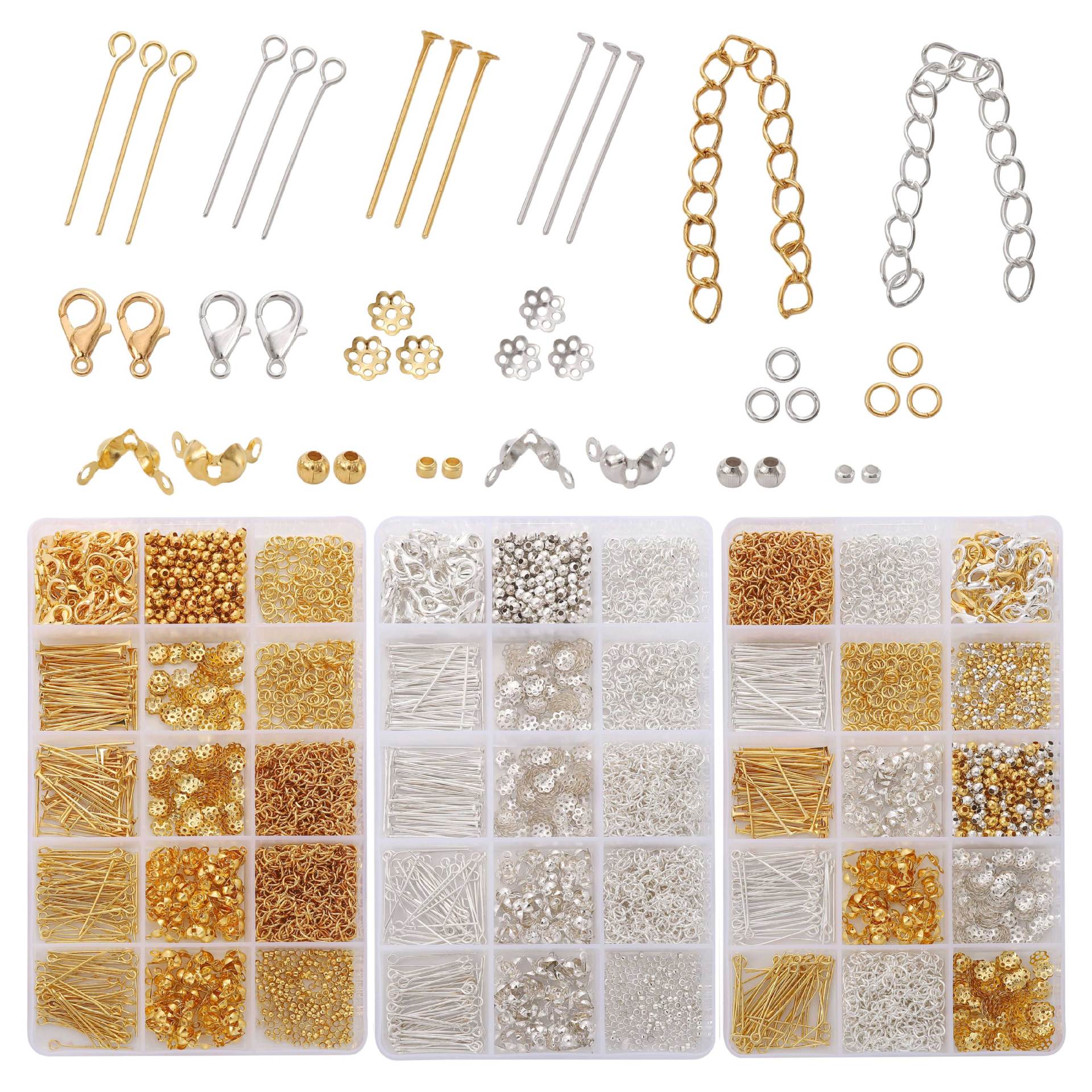 Jewelry Making For Beginners - 1260pcs/Set Jewelry Making Starter Kit Earrings