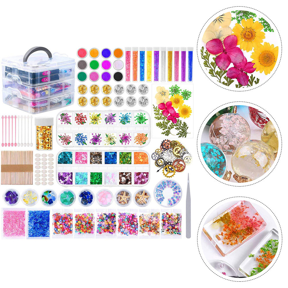 Jewelry Making For Beginners - 1Set Crystal Epoxy Resin Crafts Kit