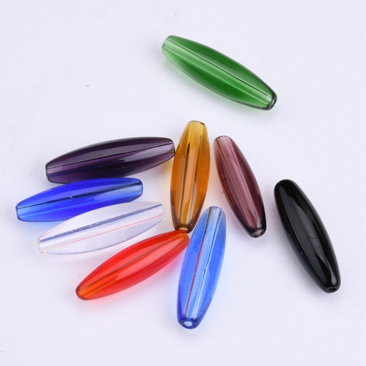 20pcs Oval Tube Shape 22mm x 6 - Crimp Bead Tube 评论和价格