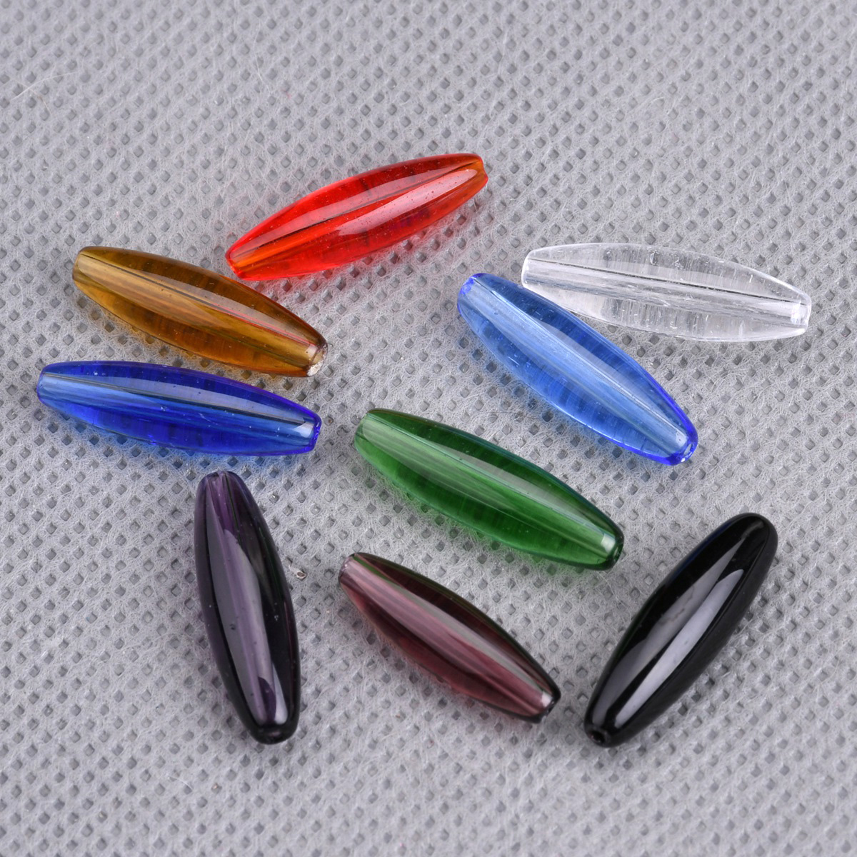 20pcs Oval Tube Shape 22mm x 6 - Crimp Bead Tube 评论和价格