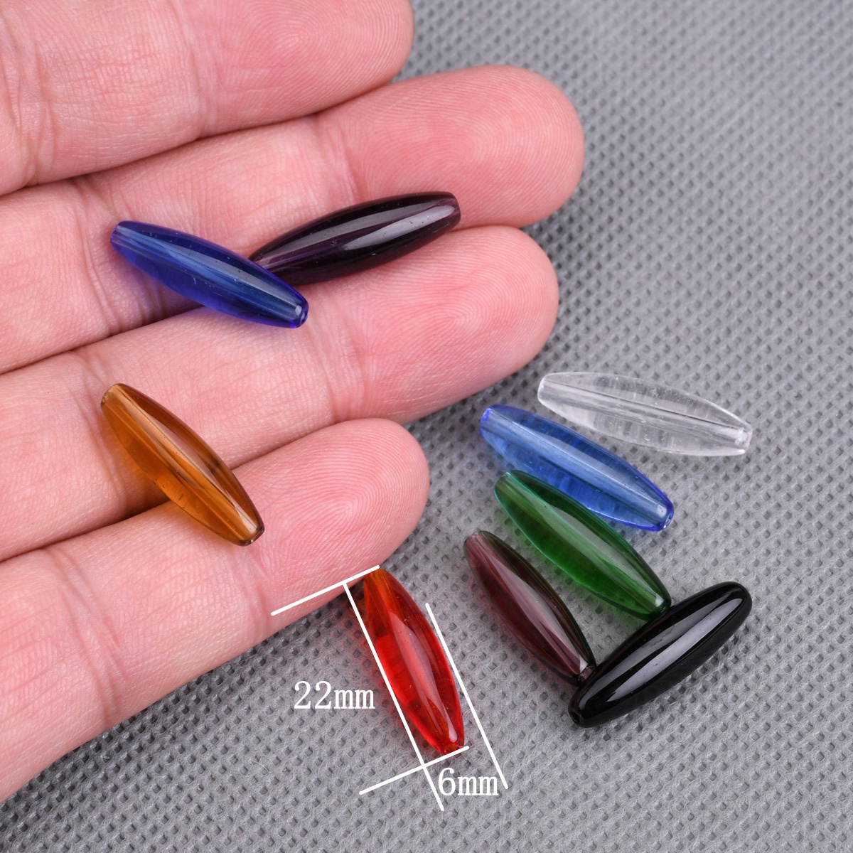 20pcs Oval Tube Shape 22mm x 6 - Crimp Bead Tube 评论和价格
