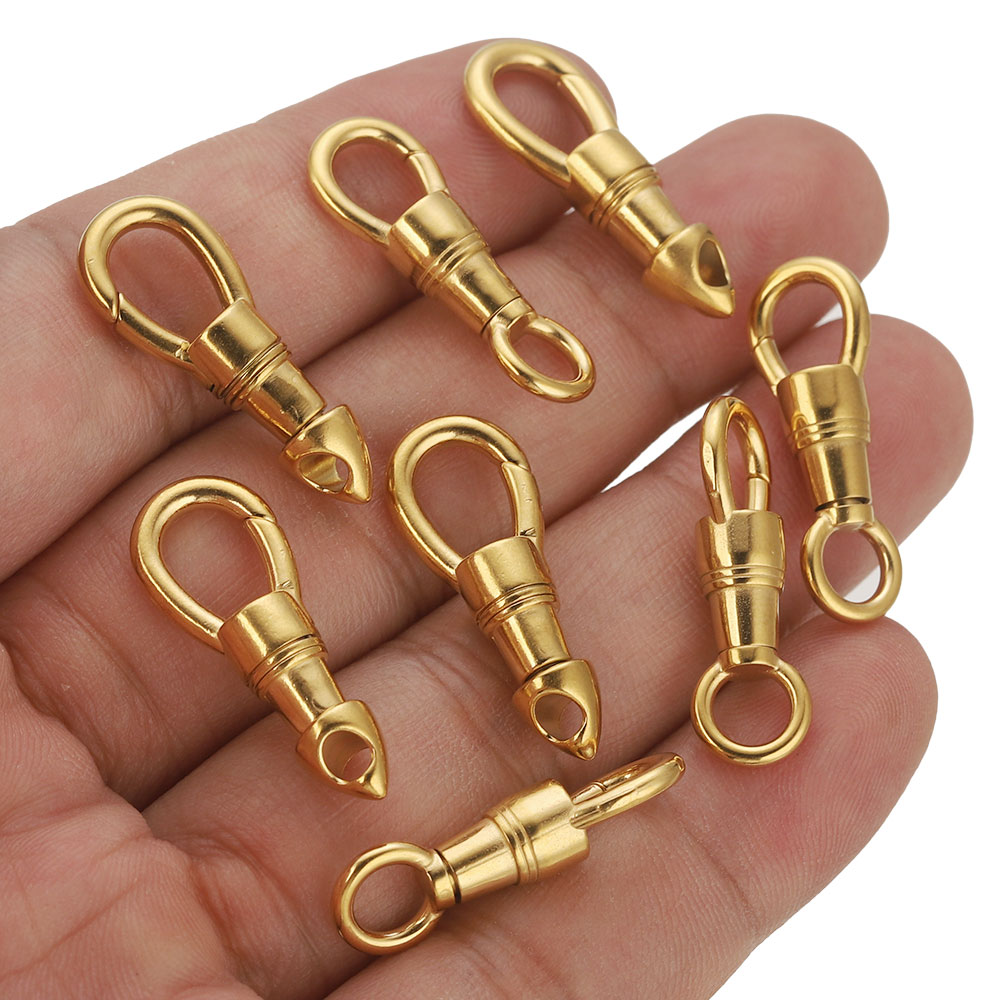 2pcs/lot Stainless Steel Bag K - Jewelry Making Supplies 评论和价格