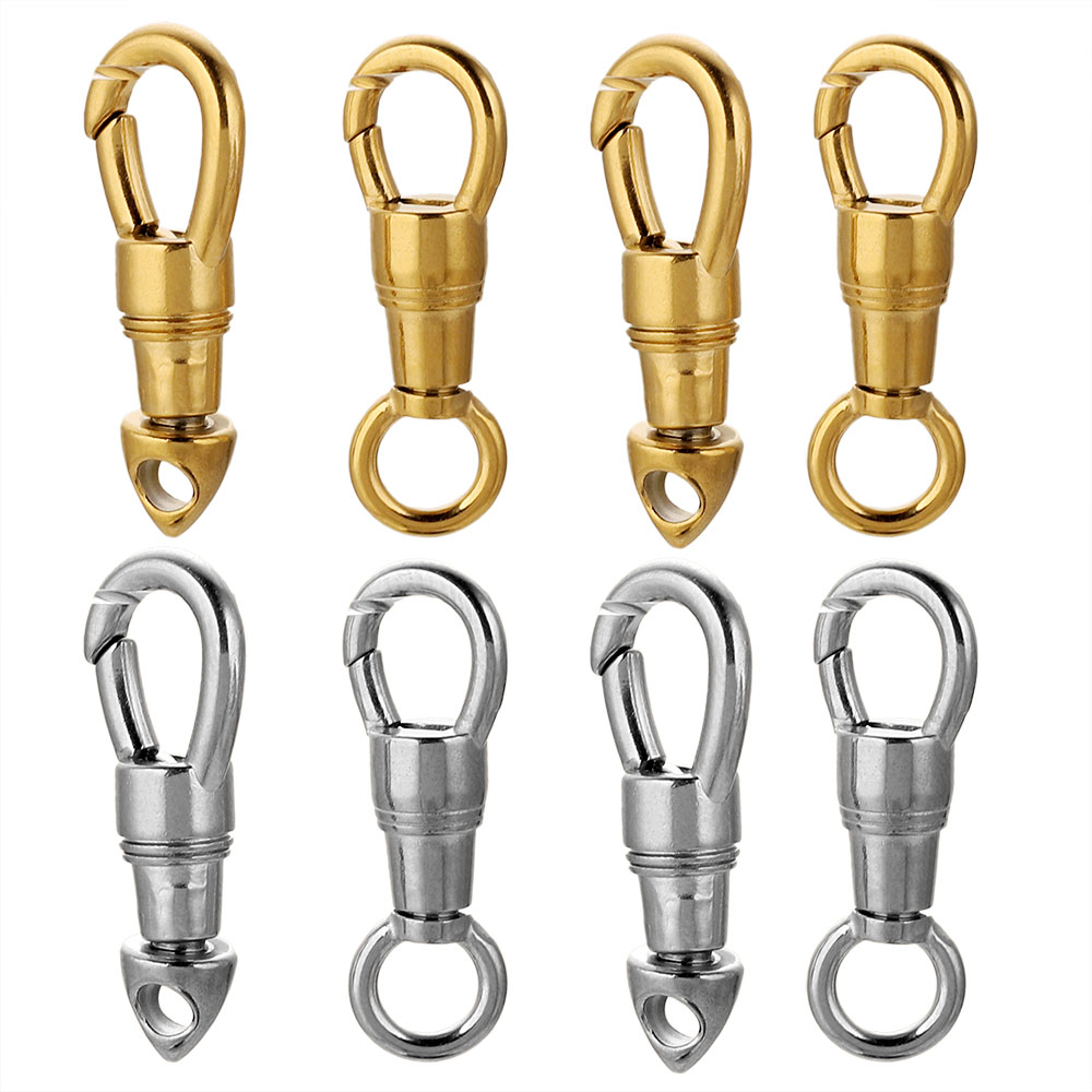 2pcs/lot Stainless Steel Bag K - Jewelry Making Supplies 评论和价格