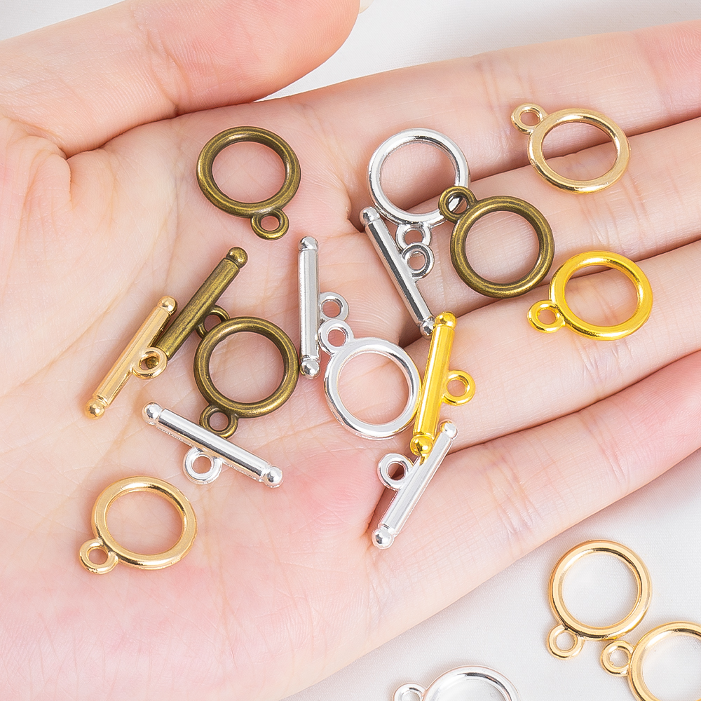 10Sets/lot Metal OT Clasps Con - Jewelry Making Supplies 评论和价格