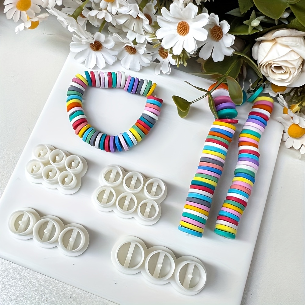 4Pcs Round Bead Polymer Clay C - Jewelry Making For Beginners 评论和价格