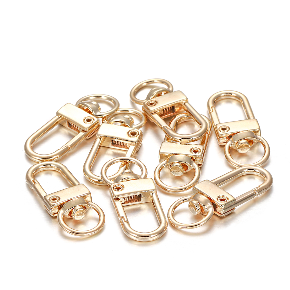10pcs/pack Rotating Dog Buckle - Jewelry Making Supplies 评论和价格