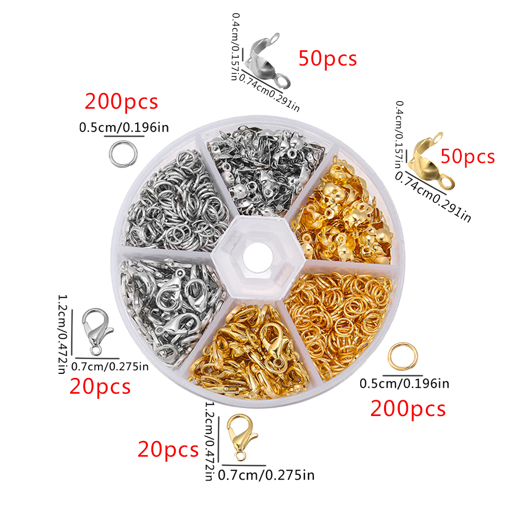 540pcs Stainless Steel Lobster - Jewelry Making Materials Wholesale 评论和价格