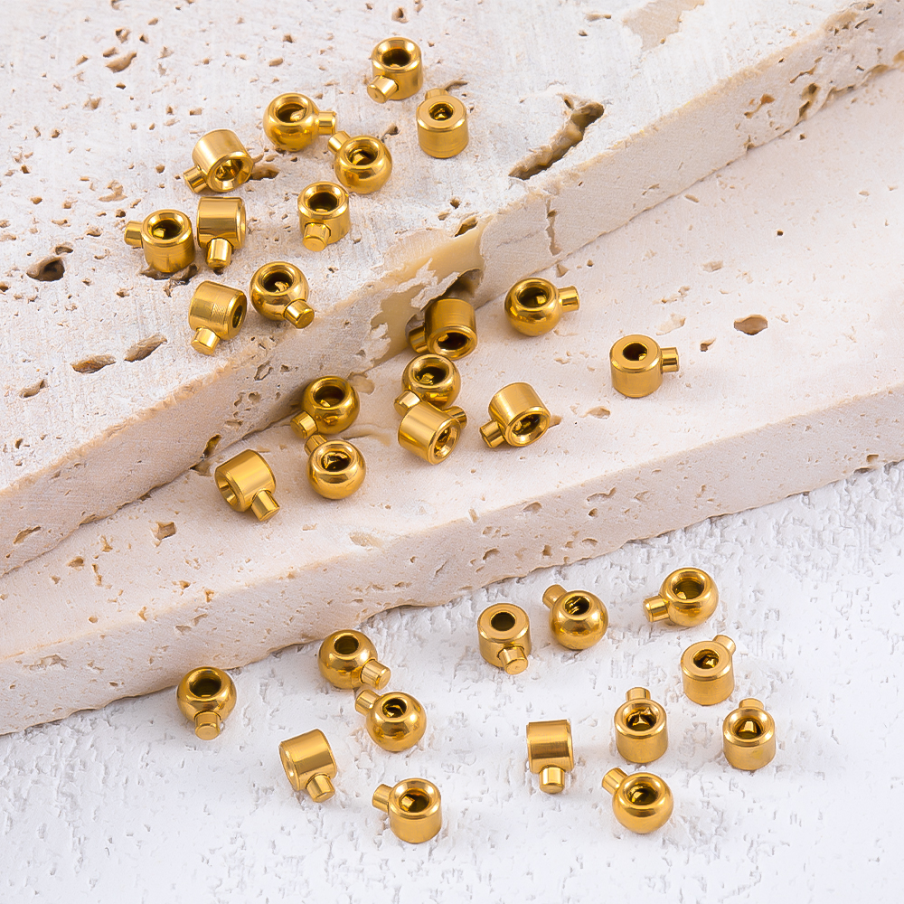 10pcs 20pcs Gold Plated Stainl - Jewelry Making Gold Wire 评论和价格