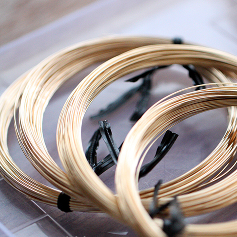 One Meter Half Hard/Dead Soft  - Jewelry Making Gold Wire 评论和价格