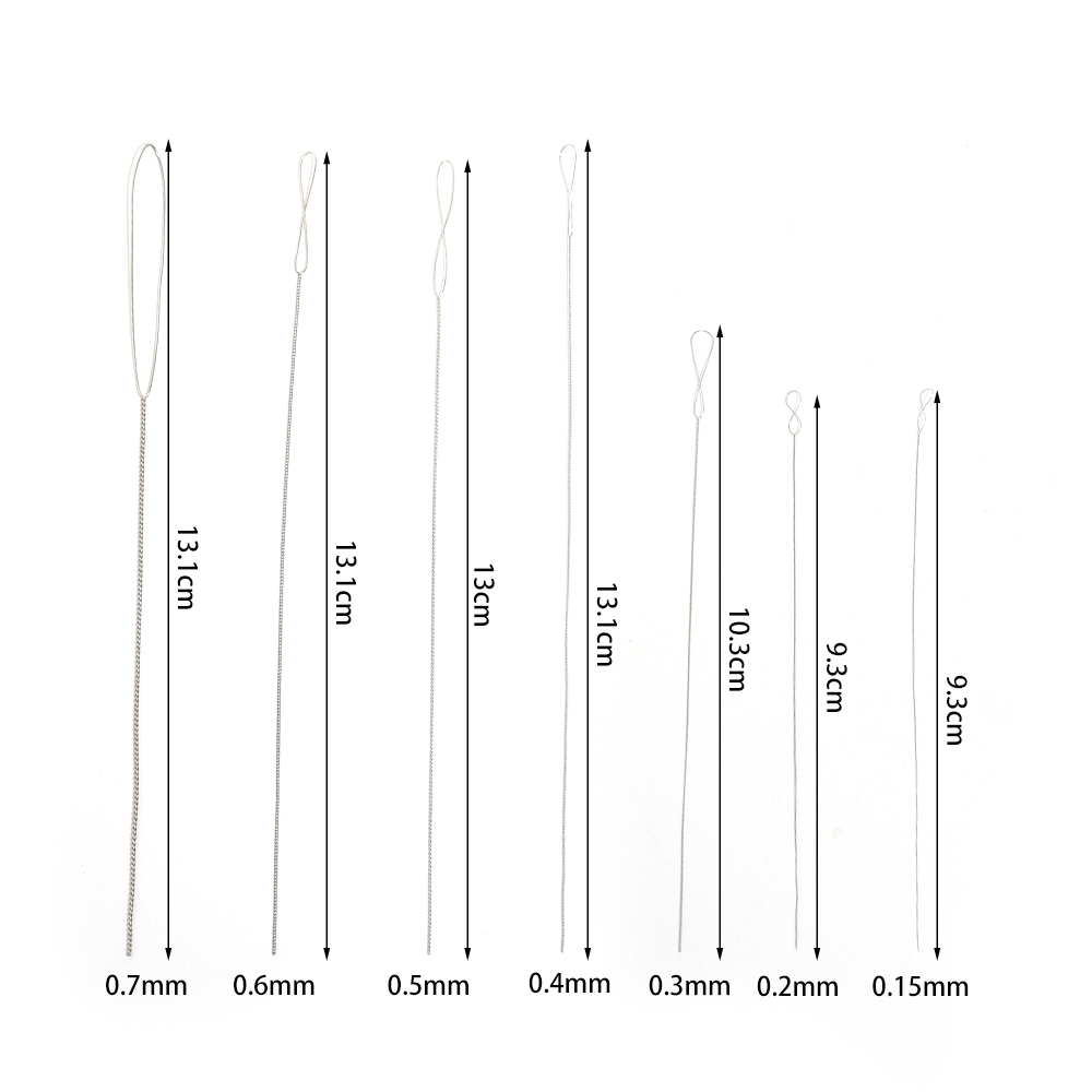5/7Pc Stainless Steel Bead Nee - Beading Needle Fine 评论和价格