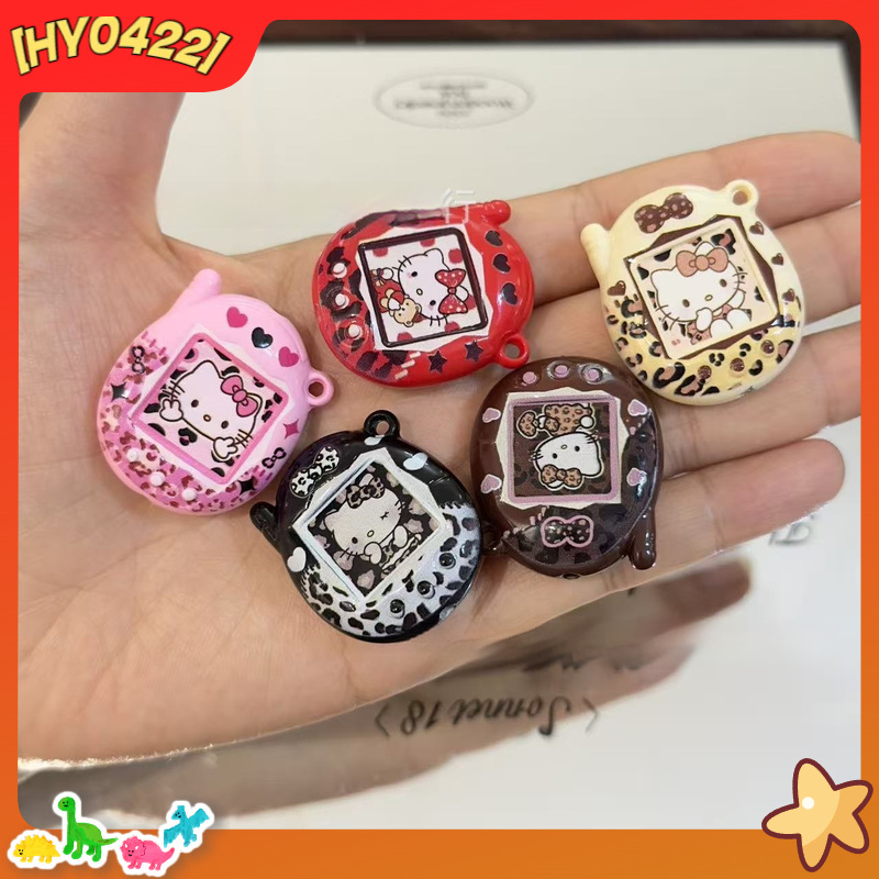 Acrylic Cute Kt Cat Leopard Pr - Jewelry Making Supplies 评论和价格