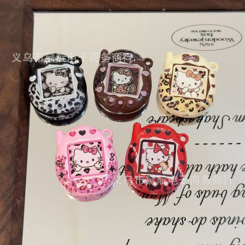 Acrylic Cute Kt Cat Leopard Pr - Jewelry Making Supplies 评论和价格