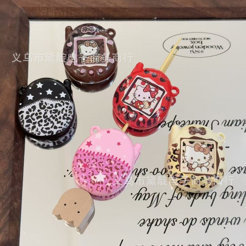 Acrylic Cute Kt Cat Leopard Pr - Jewelry Making Supplies 评论和价格