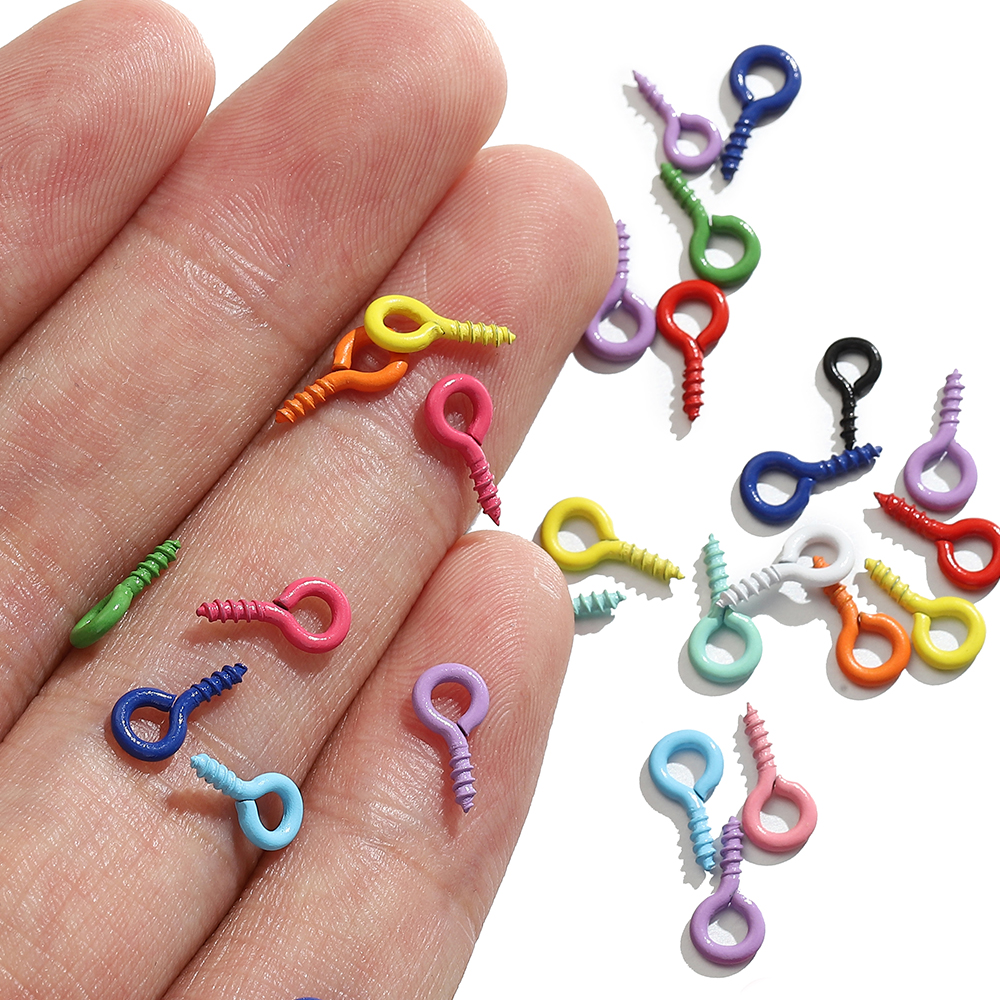 100pcs Color Small Spiral Shee - Jewelry Making Materials Wholesale 评论和价格
