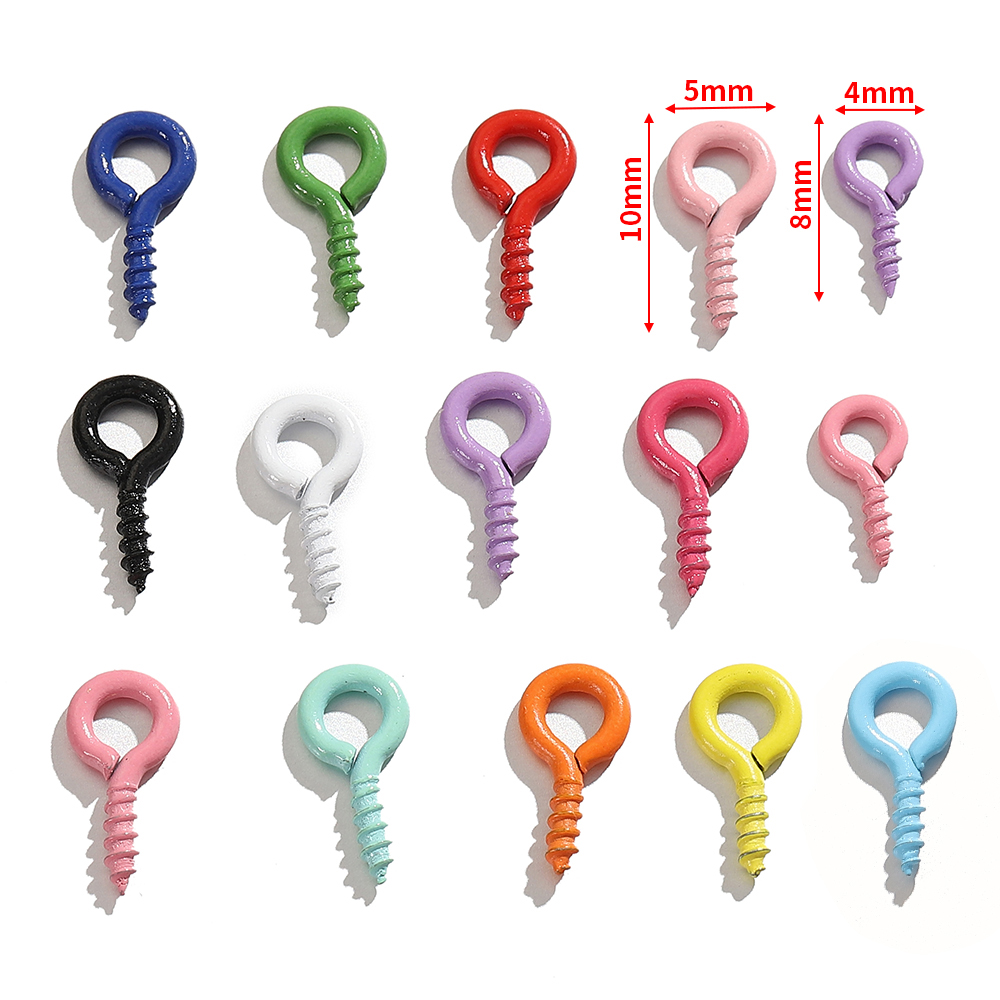 100pcs Color Small Spiral Shee - Jewelry Making Materials Wholesale 评论和价格