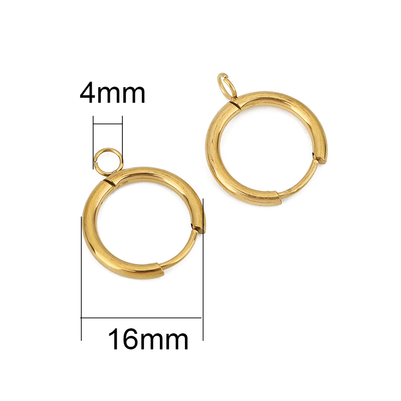 10pcs PVD Never Fade Earrings  - Jewelry Making Supplies 评论和价格