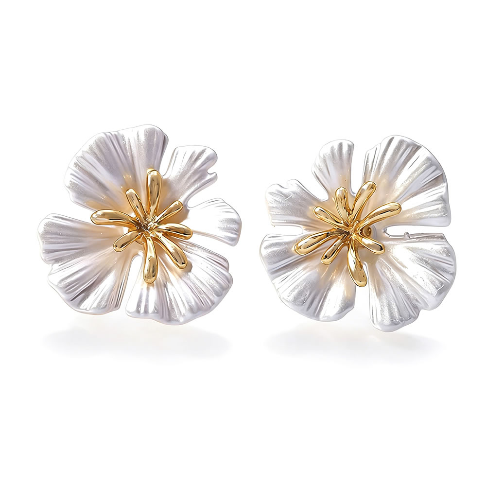4PCS 18K Gold Color Brass Flow - Jewelry Making Gold 评论和价格