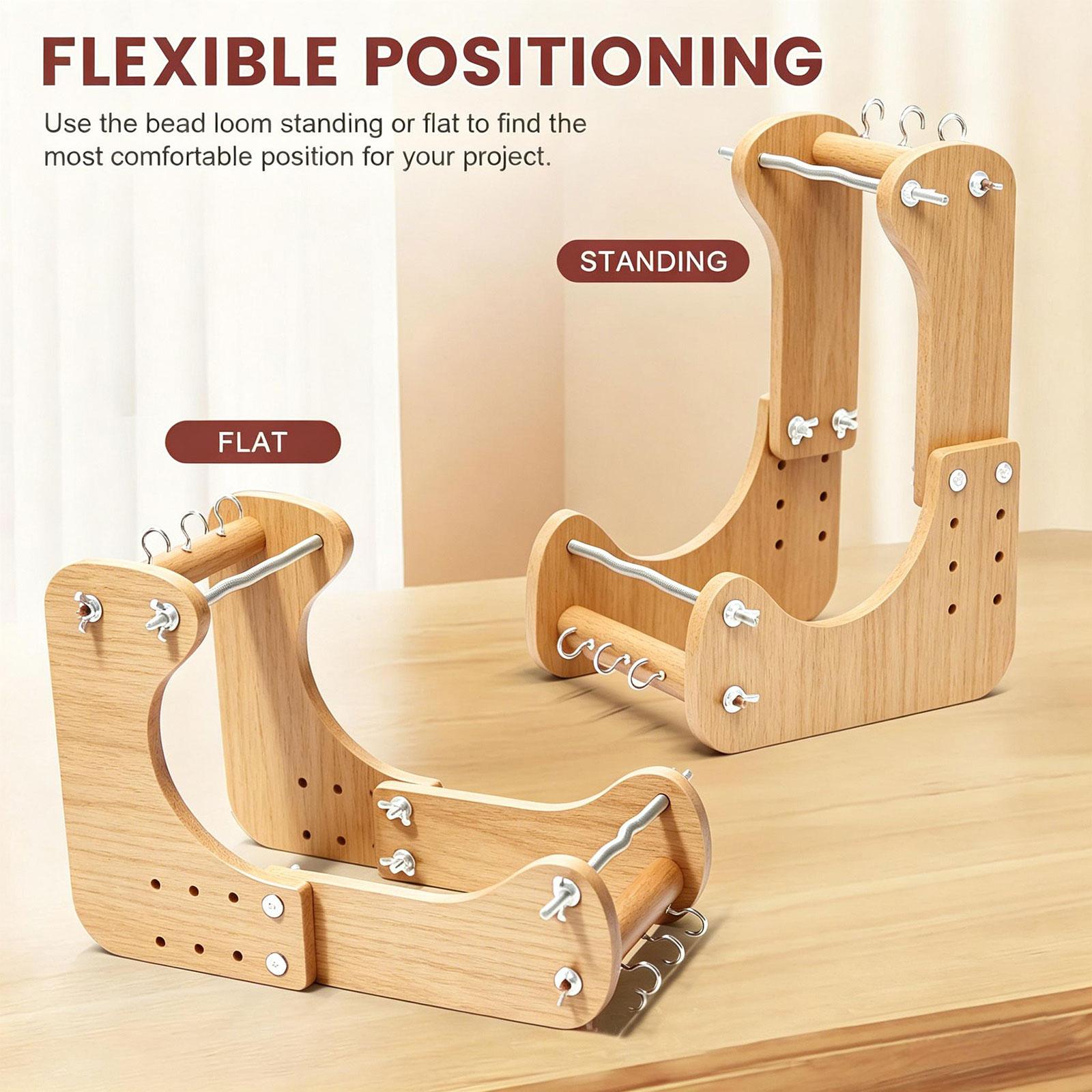 Adjustable Standing Bead Loom  - Jewelry Making For Beginners 评论和价格