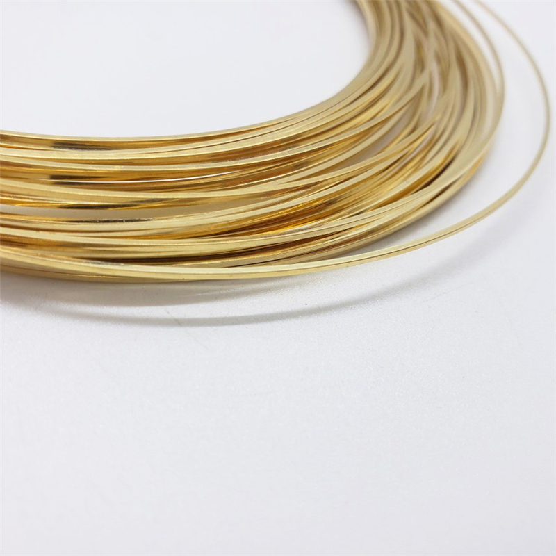 14K Gold Filled Square Wire On - Jewelry Making Gold Wire 评论和价格