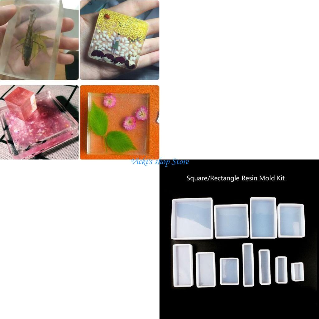Silicone Epoxy Resin Molds for - Jewelry Making For Beginners 评论和价格