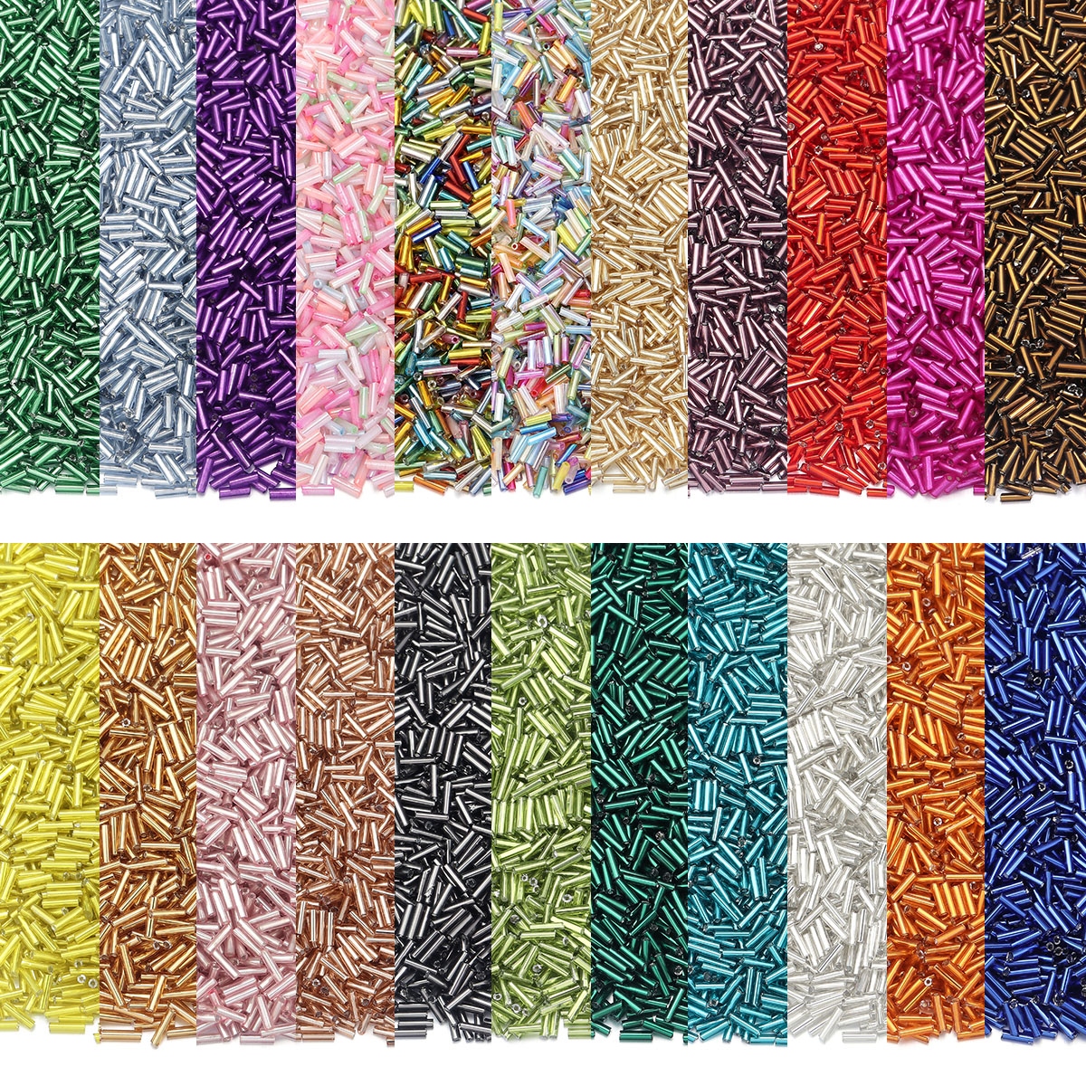 225pcs/lot Glass Seed Beads Co - Seed Bead Tube 评论和价格