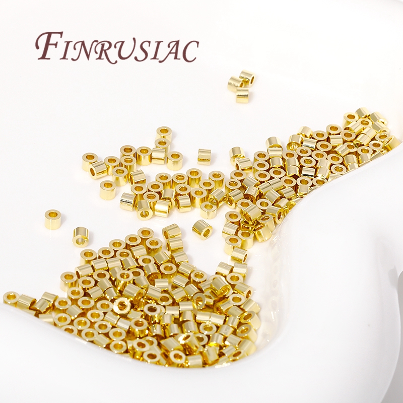 2.5*2mm Tube Beads For Jewelry - Crimp Bead Tube 评论和价格