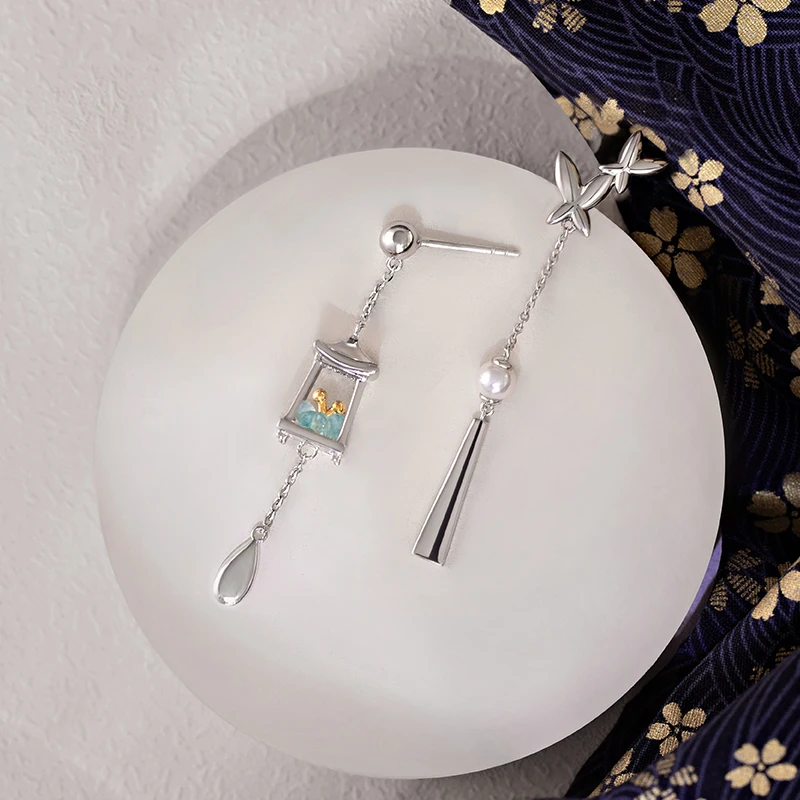 Thaya Women Earring Stud Green - Beading Needle Fine 评论和价格