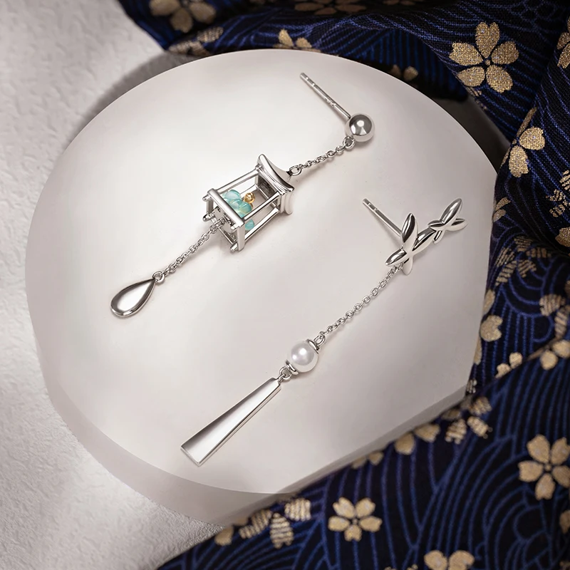 Thaya Women Earring Stud Green - Beading Needle Fine 评论和价格