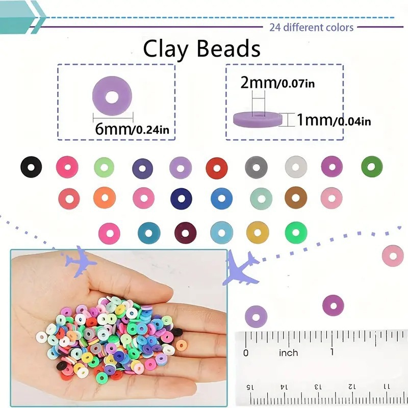 Clay Beads Bracelet Making Kit - Jewelry Making For Beginners 评论和价格