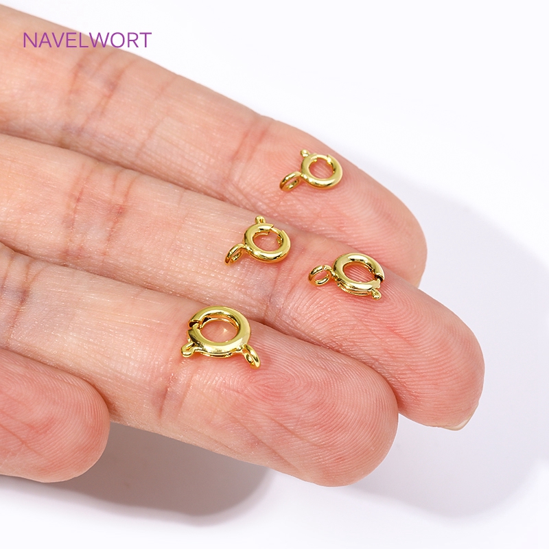14K/18K Gold Plated Brass Spri - Jewelry Making Supplies 评论和价格