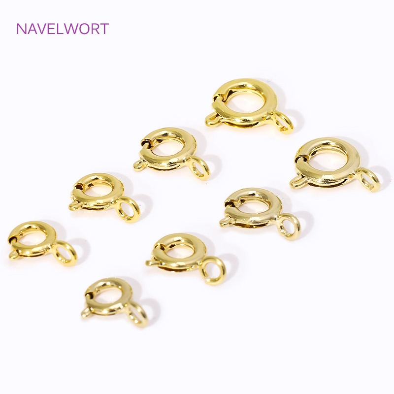 14K/18K Gold Plated Brass Spri - Jewelry Making Supplies 评论和价格