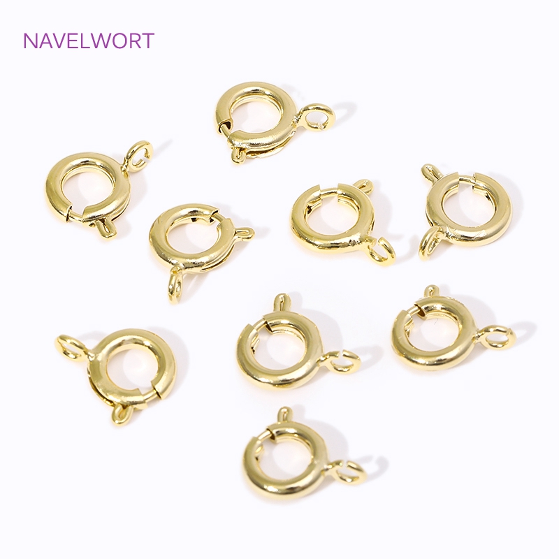 14K/18K Gold Plated Brass Spri - Jewelry Making Supplies 评论和价格