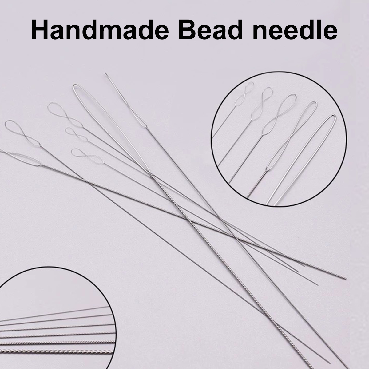 6Pcs/Lot 0.2-0.7mm Twisted Pin - Beading Needle Fine 评论和价格