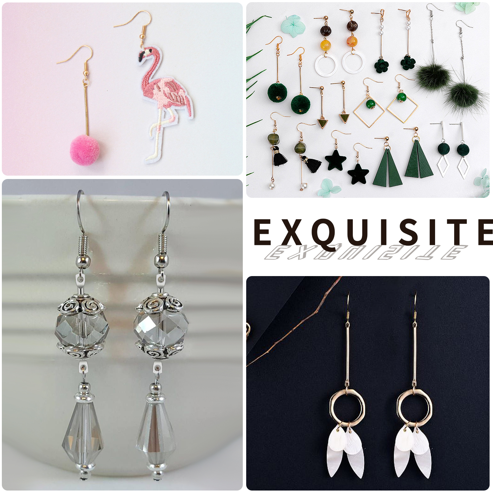 925 Silver/Gold Plated Earring - Jewelry Making Gold 评论和价格