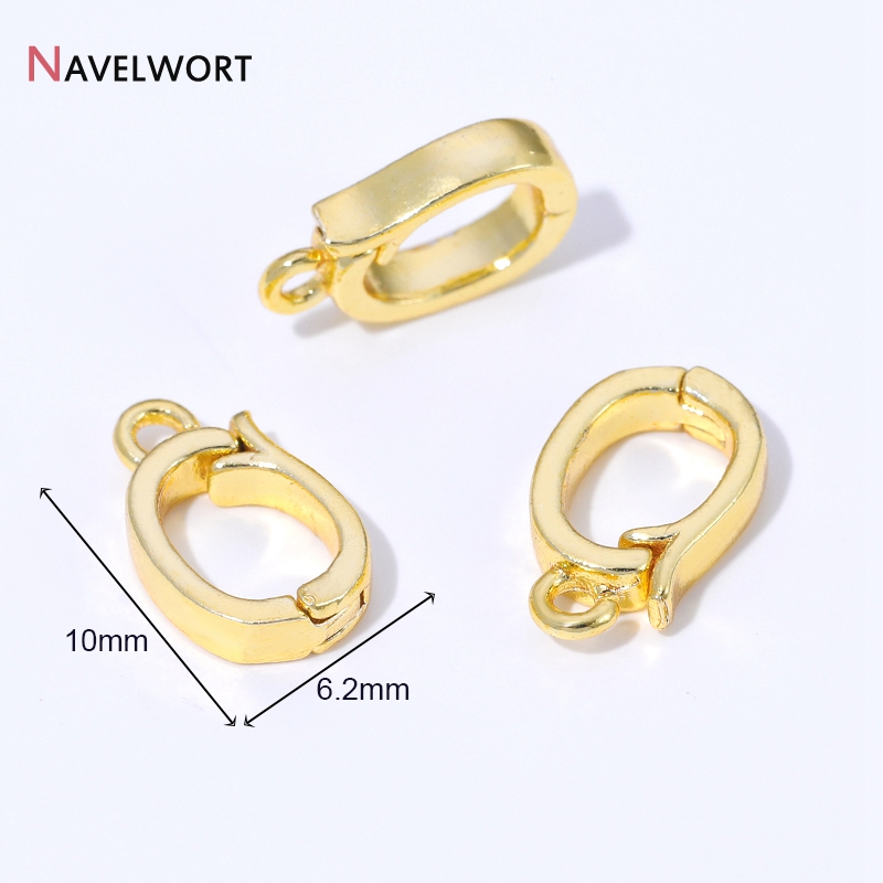14K/18K Gold Plated Brass Meta - Jewelry Making Supplies 评论和价格