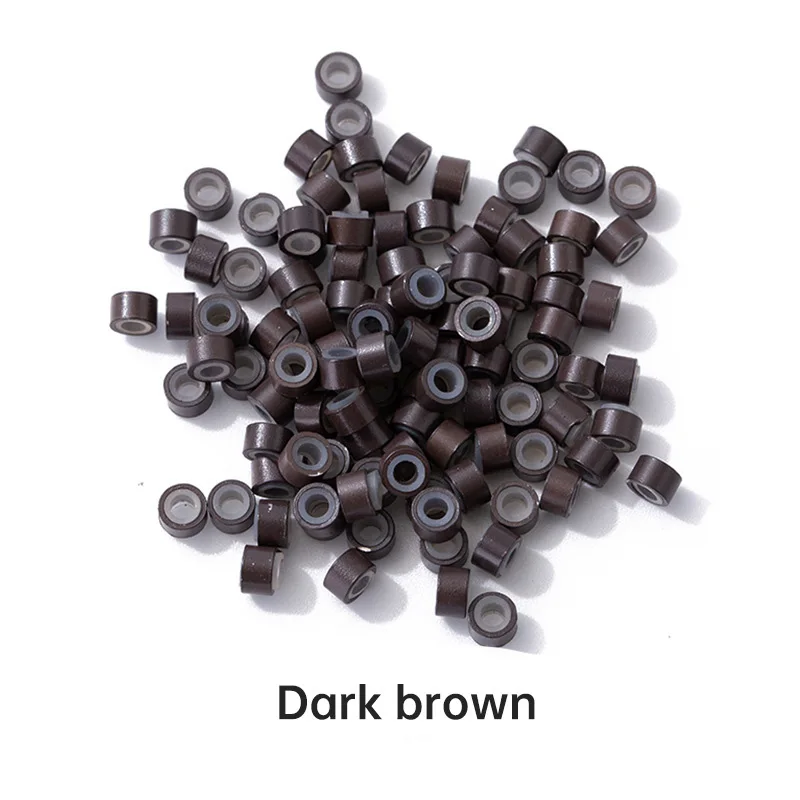 250 Pcs  Micro Silicone Lined  - Crimp Bead Tube 评论和价格