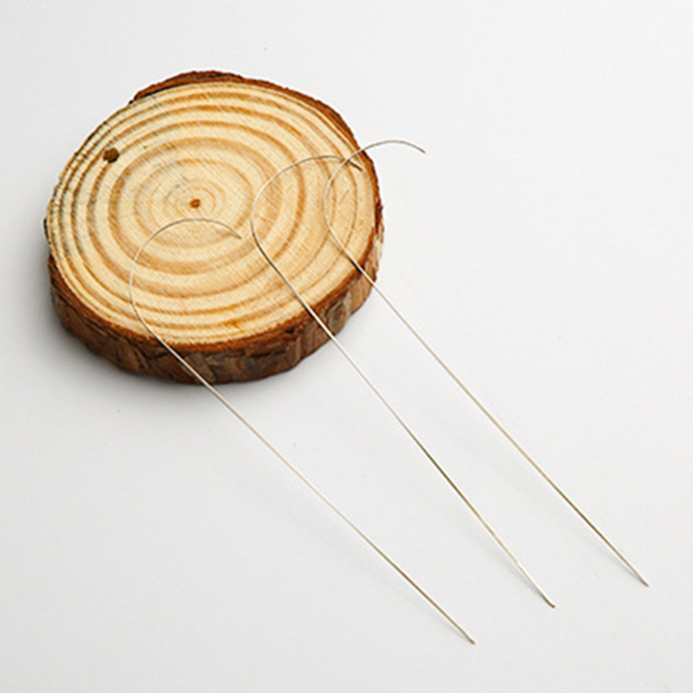 3pcs Stainless Steel Curved Ho - Beading Needle Fine 评论和价格