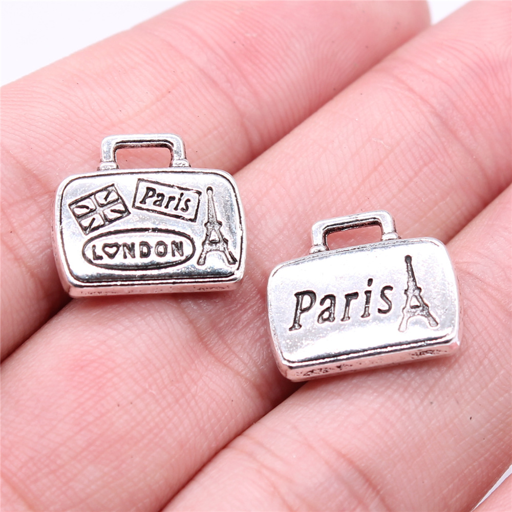 WYSIWYG 5pcs 16x14mm Antique S - Jewelry Making Paris 评论和价格