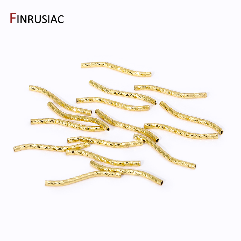 14/18K Gold Plated Brass 20/30 - Crimp Bead Tube 评论和价格