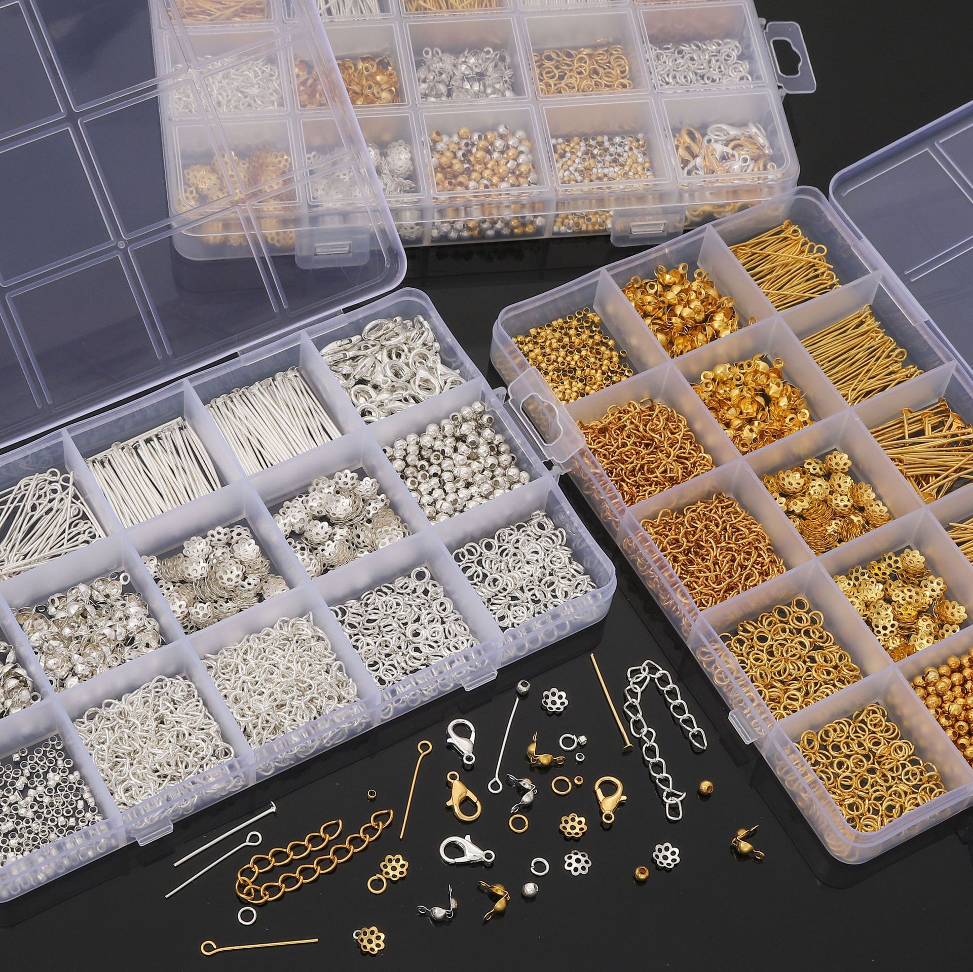 1260pcs/Set Jewelry Making Sta - Jewelry Making For Beginners 评论和价格