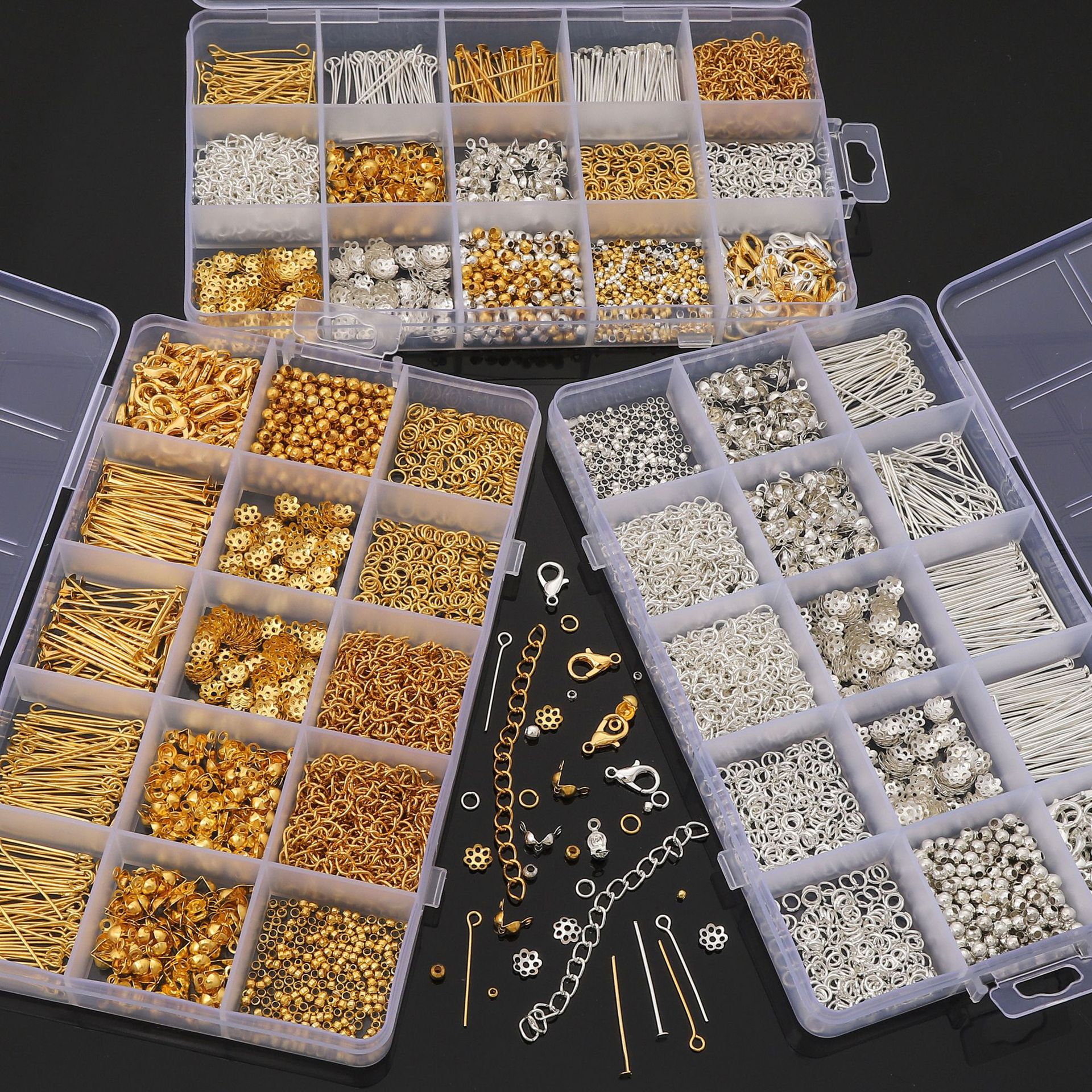 1260pcs/Set Jewelry Making Sta - Jewelry Making For Beginners 评论和价格