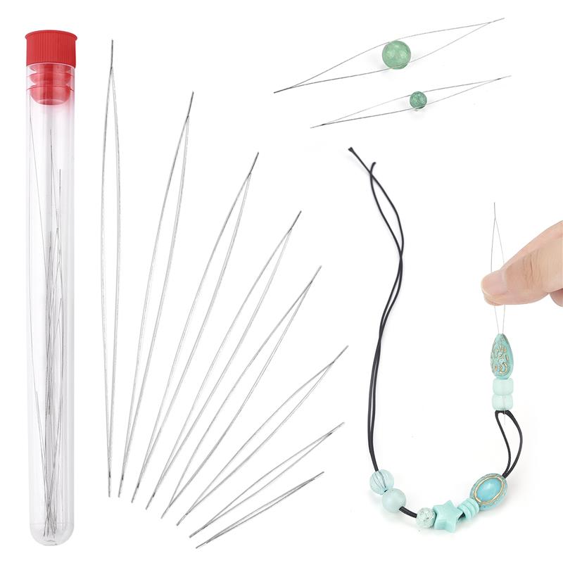 1set Open Beading Needles Pins - Beading Needle Fine 评论和价格