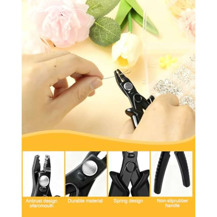1950 Pcs Jewelry Making Cord E - Crimp Bead Tube 评论和价格
