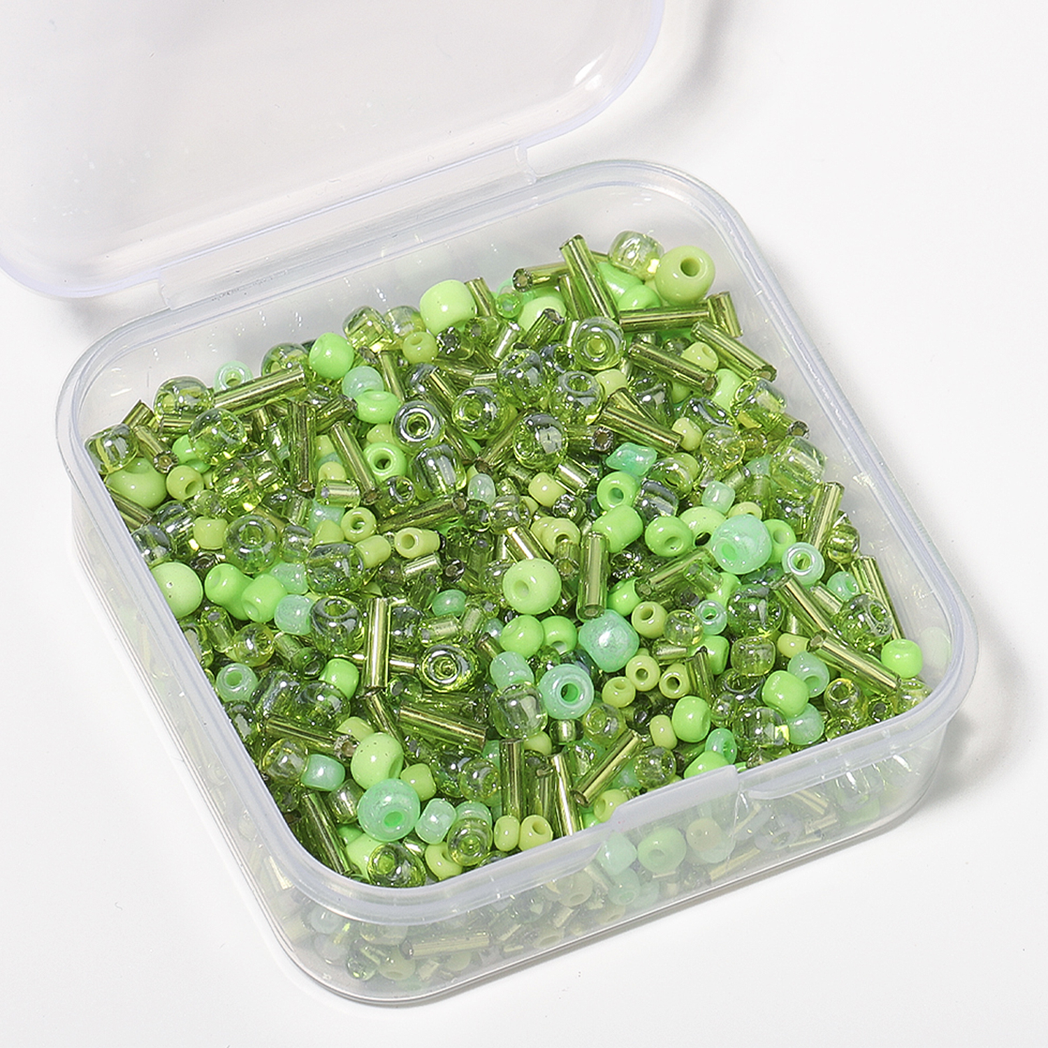 700Pcs/box Green Japanese Seed - Seed Bead Tube 评论和价格
