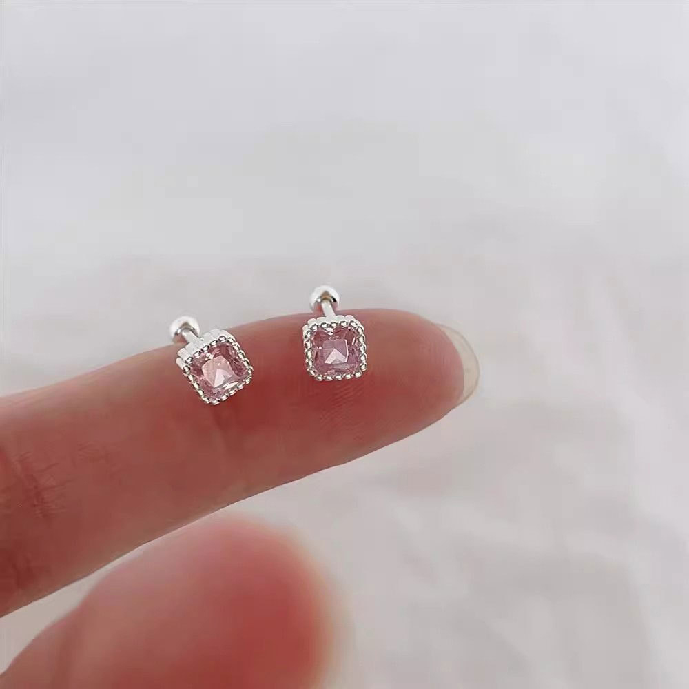 925 Silver Needle Zircon Squar - Beading Needle Fine 评论和价格