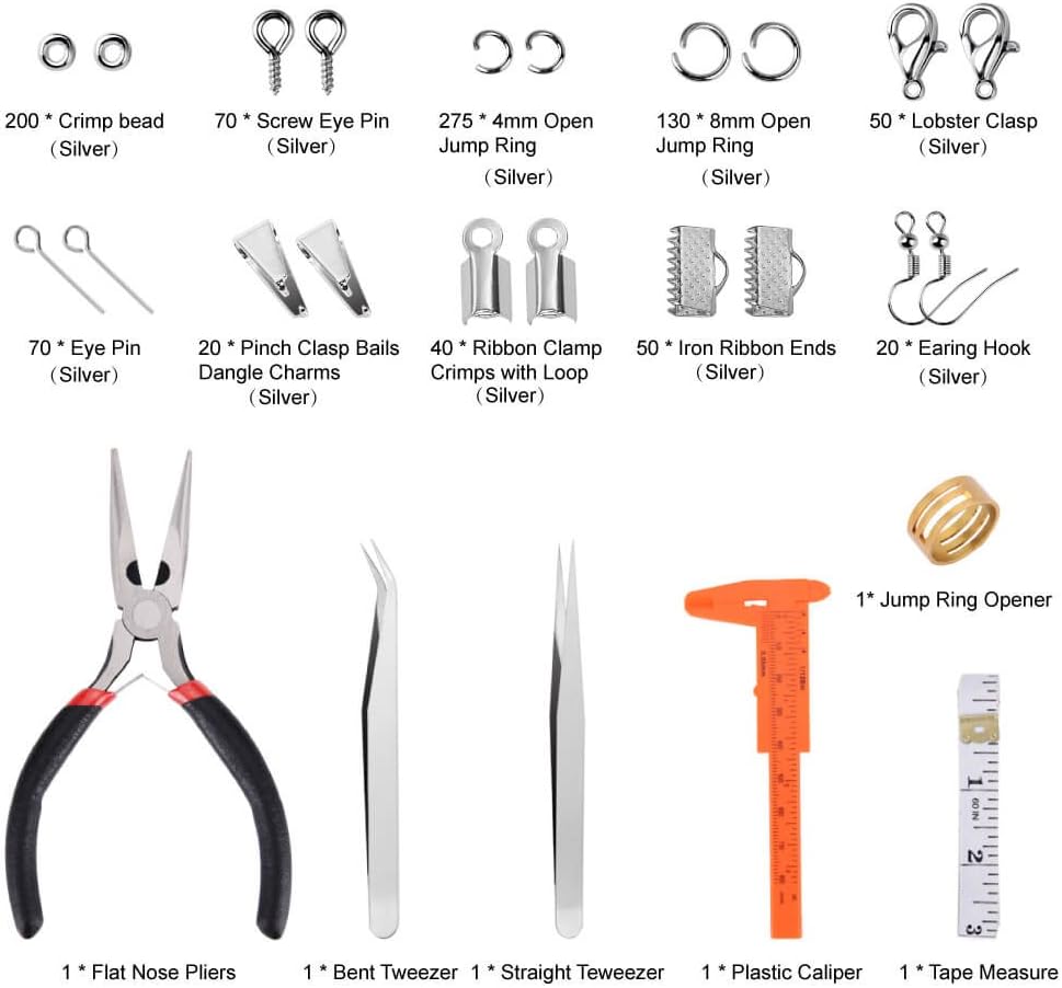 Jewelry Making Supplies Kit Je - Jewelry Making For Beginners 评论和价格