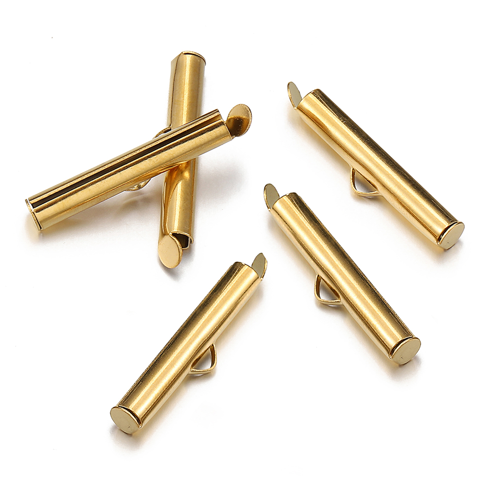 20pcs Stainless Steel Crimp En - Seed Bead Tube 评论和价格