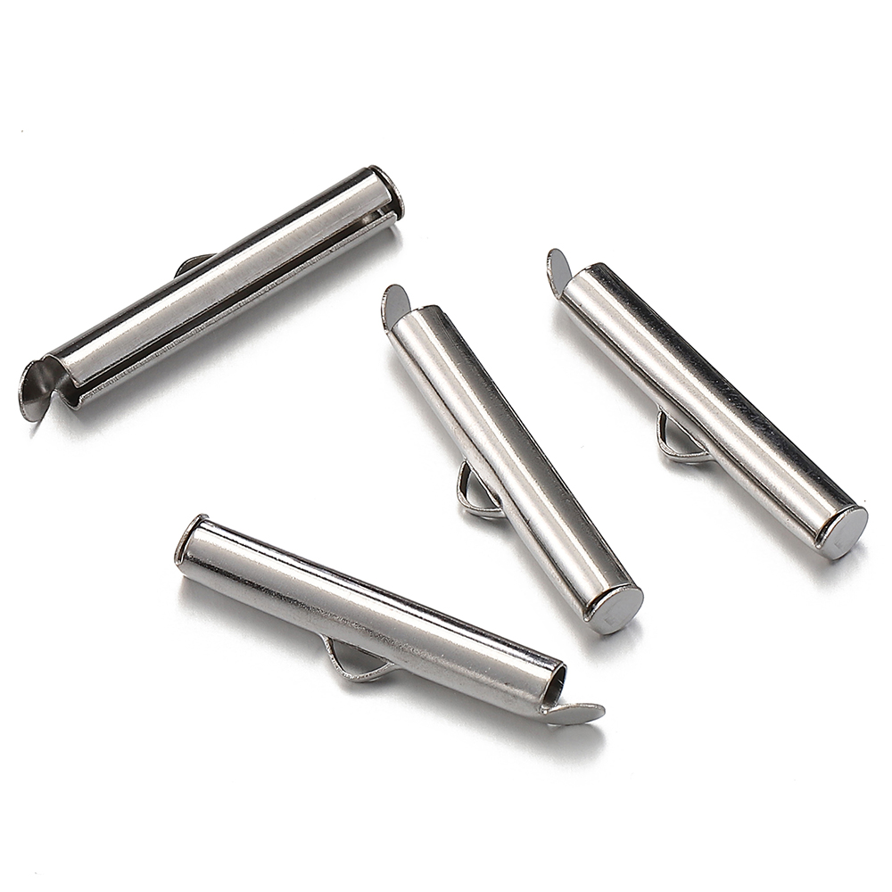 20pcs Stainless Steel Crimp En - Seed Bead Tube 评论和价格
